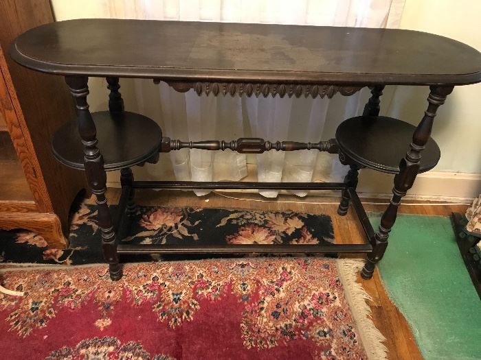 Wonderful Arts and Craft Era Sofa Table