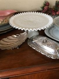 Silvercrest Cake Plate. Silver accessories