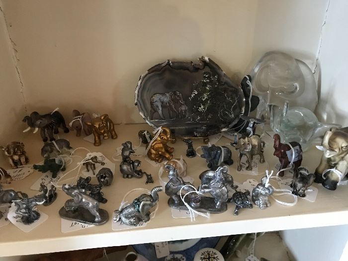 Pewter and metal collection