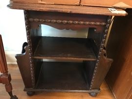 Beautiful Magazine Rack Table