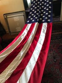 9.5'X5' 50 Star American Flag.  Perfect condition.