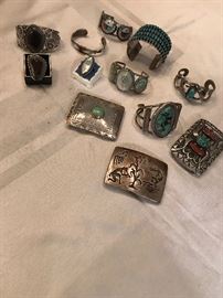 Turquoise and Silver Jewelry Collection