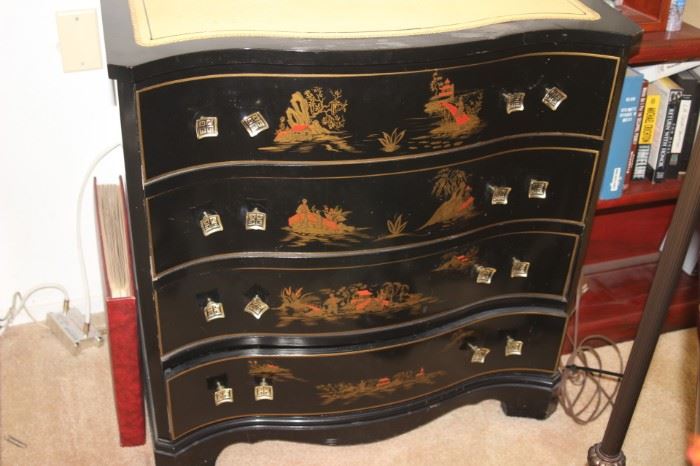 Four drawer Asian chest.