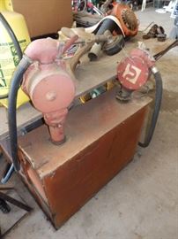 Fuel tank and pump