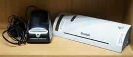 Dymo 450 Turbo And Scotch Desk Laminator
