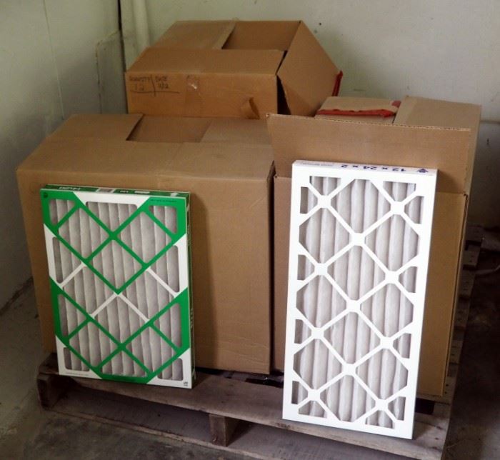 Best Air Pro 40" x 20" x 2" HVAC Air Filter, Qty 16 And 12" x 24" x 2" M8 HVAC Air Filters, Qty 12