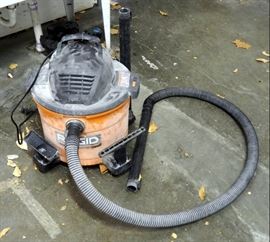Ridgid 9 Gallon Wet Dry Vac Model #WD09701