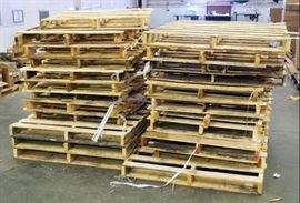 4 x 5 Heat Treated Wood Pallet, Qty 25