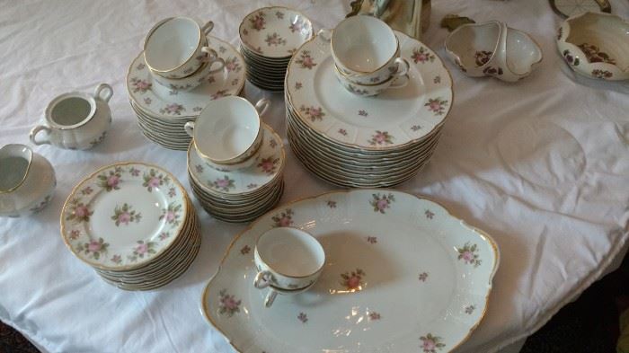 Set of GDA Limoges china-76 pieces