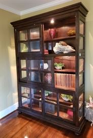 Large Sliding Door Display Cabinet