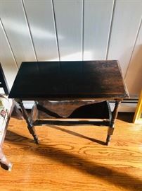 Antique Wooden Night Table 
