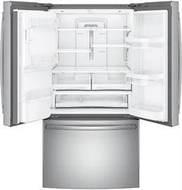 Open GE Refrigerator