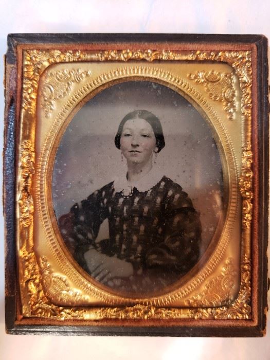Ambrotype, Seated Woman