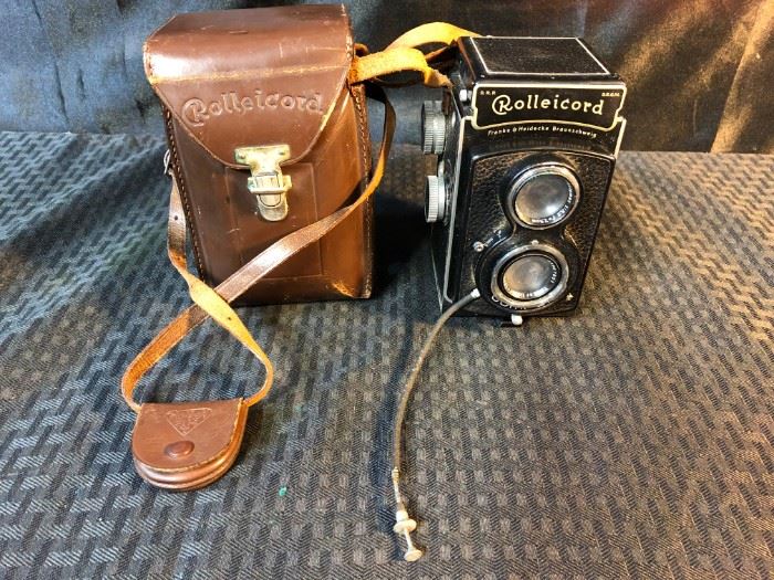 Vintage Rolleicord Camera Case