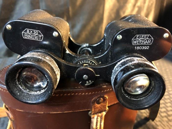 E. Leitz Wetzlar Binoculars
