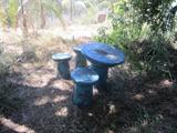 Ceramic garden set