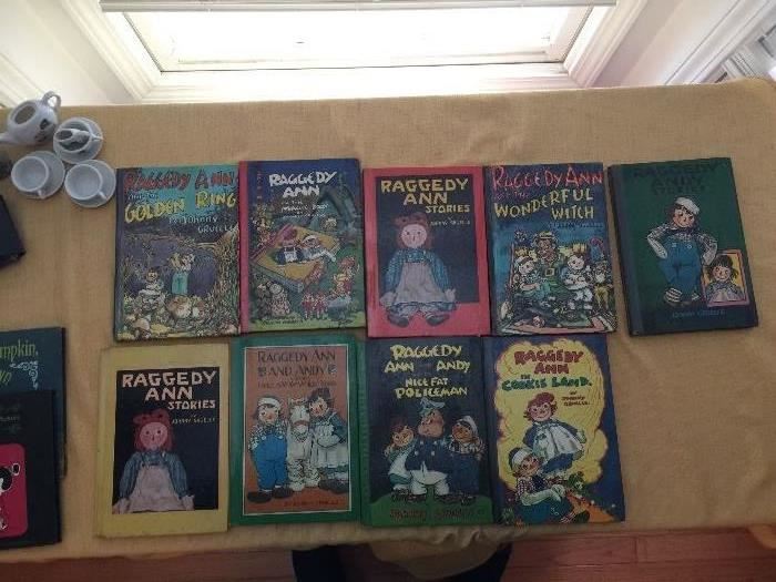 Collection raggedy Ann and Andy Vintage Books
