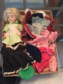 Ideal Doll and Clothes 
