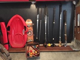 Golf clubs vintage incl Kenneth Smith