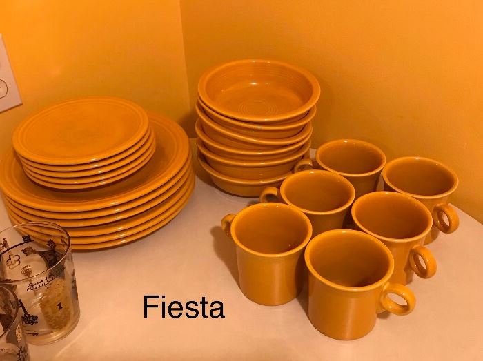 Fiesta dishes 