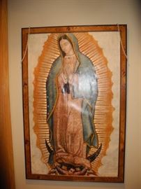 Framed Our Lady of Guadalupe