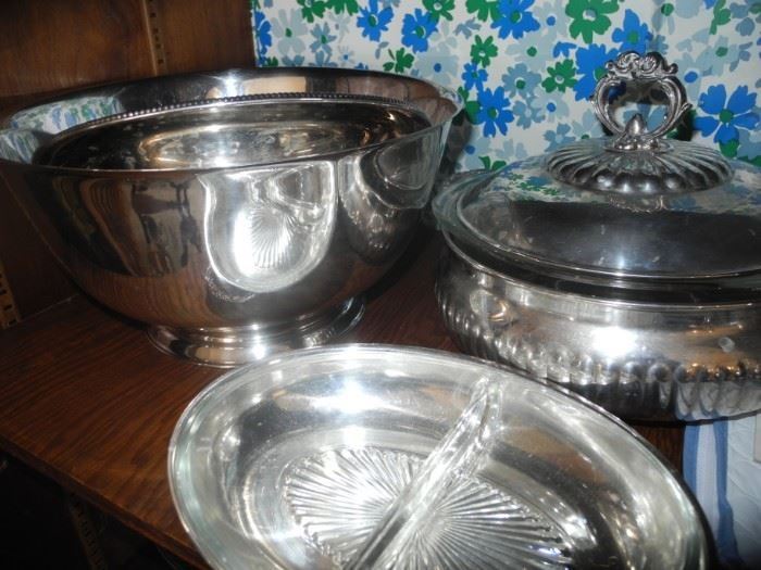 Silverplate pieces