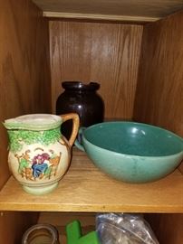 vintage art pottery