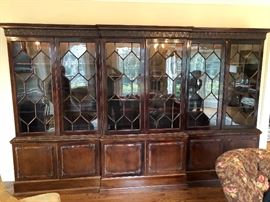 Antique English cabinet 