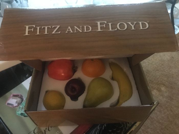 Fitz and Floyd Fruit