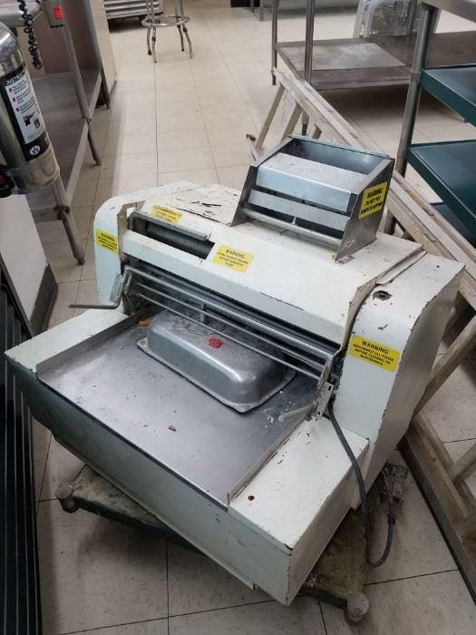 Anets model # MDR-6-1C table top dough roller 115v 1ph $1995
