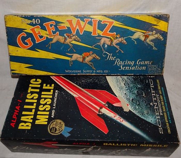 Vintage Games In Original Boxes