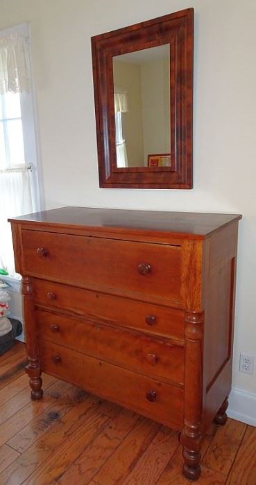 Period Cherry Chest Of Drawers