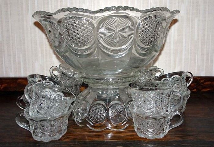 Early American Pattern Glass, circa 1890-1905