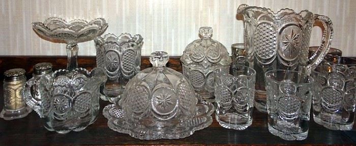 Early American Pattern Glass, circa 1890-1905