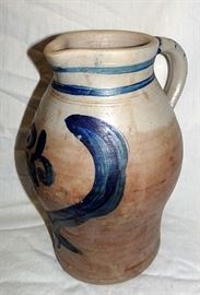Blue Decorated Stoneware