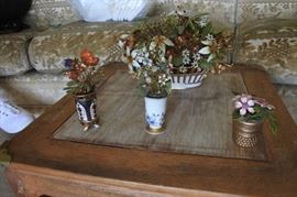 Miniature Floral Metal Bouquets with Hand Painted ...