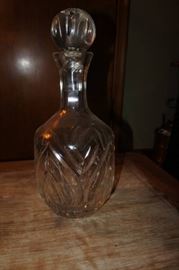 Scotch Decanter Crystal Liquor Bottle