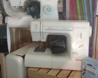 Singer Talent and Janome Schoolmate