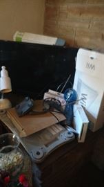 Sanyo tv and Wii Fit