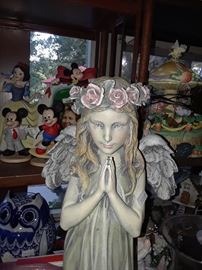 Lots of angels and fairys for your garden and fairy gardens
