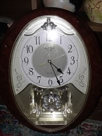 A pretty clock by Small World Rhythm