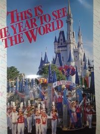 Disney poster from the 15th anniversary