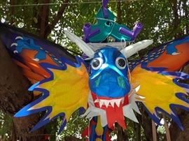 a fun and colorful kite for a great day at the beach!!