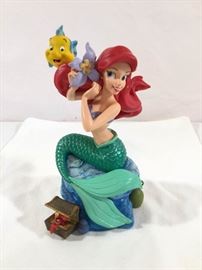 Vintage Ariel Disney The Little Mermaid Musical Figurine https://ctbids.com/#!/description/share/90523