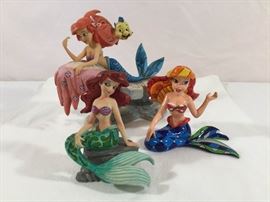 Ariel The Little Mermaid Figurines 3 Pc https://ctbids.com/#!/description/share/90528