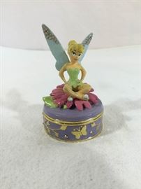 Disney Tinkerbell Arribas Bros Swarovski Hinged Box https://ctbids.com/#!/description/share/90532