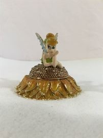 Disney Tinkerbell Arribas Bros Swarovski Hinged Box II https://ctbids.com/#!/description/share/90535