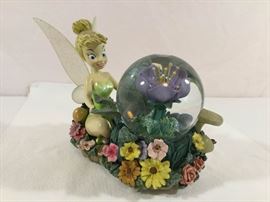 Disney Tinkerbell Musical Snow Globe Figure https://ctbids.com/#!/description/share/90544