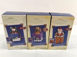 Three Hallmark Keepsake Pop! Collector's Series Ornaments https://ctbids.com/#!/description/share/90555