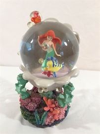Ariel The Little Mermaid Snow Globe ''Under the Sea'' https://ctbids.com/#!/description/share/90557